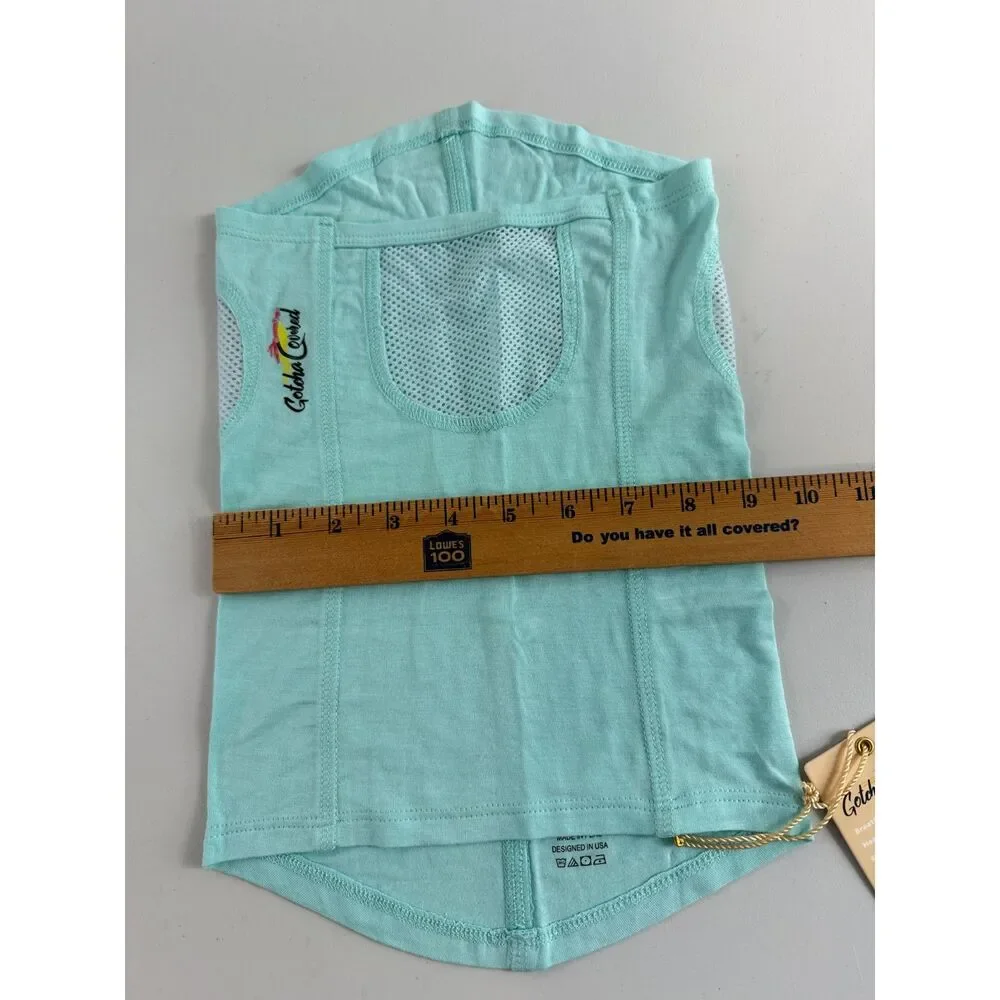 Gotcha Covered Head & Neck Gaiter Aqua Blue Hunting Fishing Size S/M